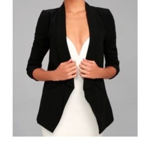 NWT Lulus Miss punctuality Lightweight blazer